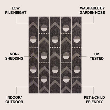 Soren Modern Geometric Indoor/Outdoor Area Rug